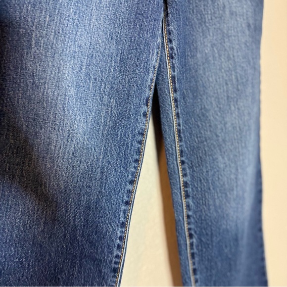 Cat & Jack Kids Blue Wide Leg Crop Stretch Jeans Size 8 - Picture 12 of 15